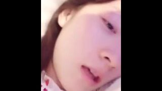 Cute Chinese Girl Gets Her Fat Pussy a Creampie
